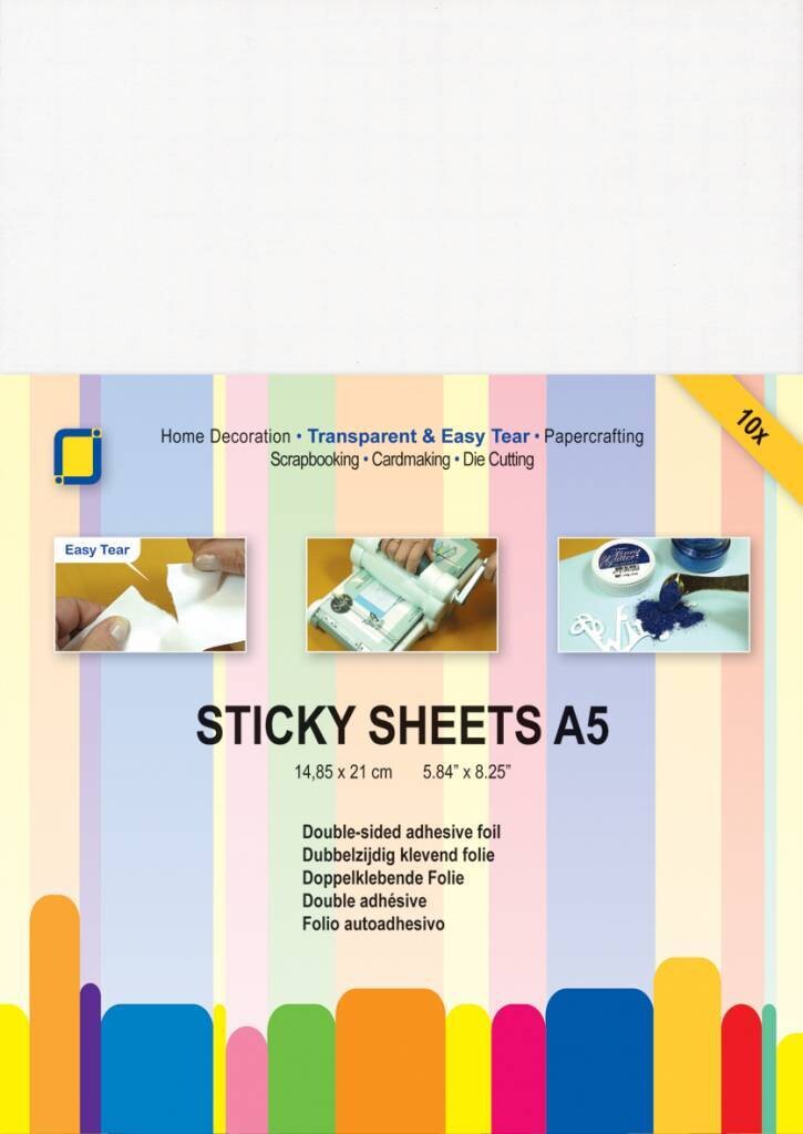 JeJe Sticky Sheets A5