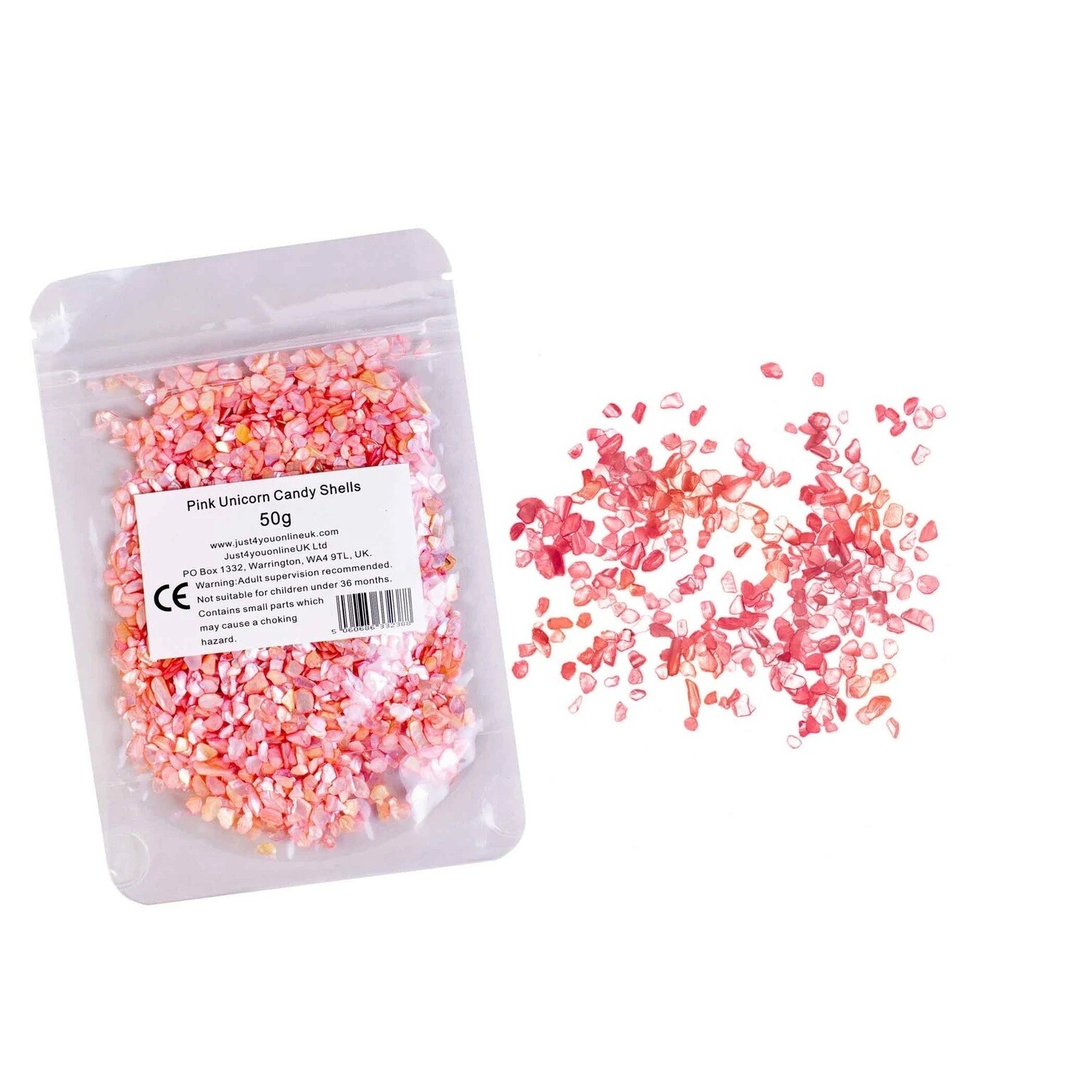Pink Unicorn Candy Shells