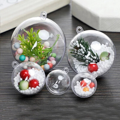 Split Christmas Baubles