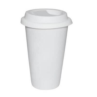 Ceramic ECO Tumbler coffee mug with lid