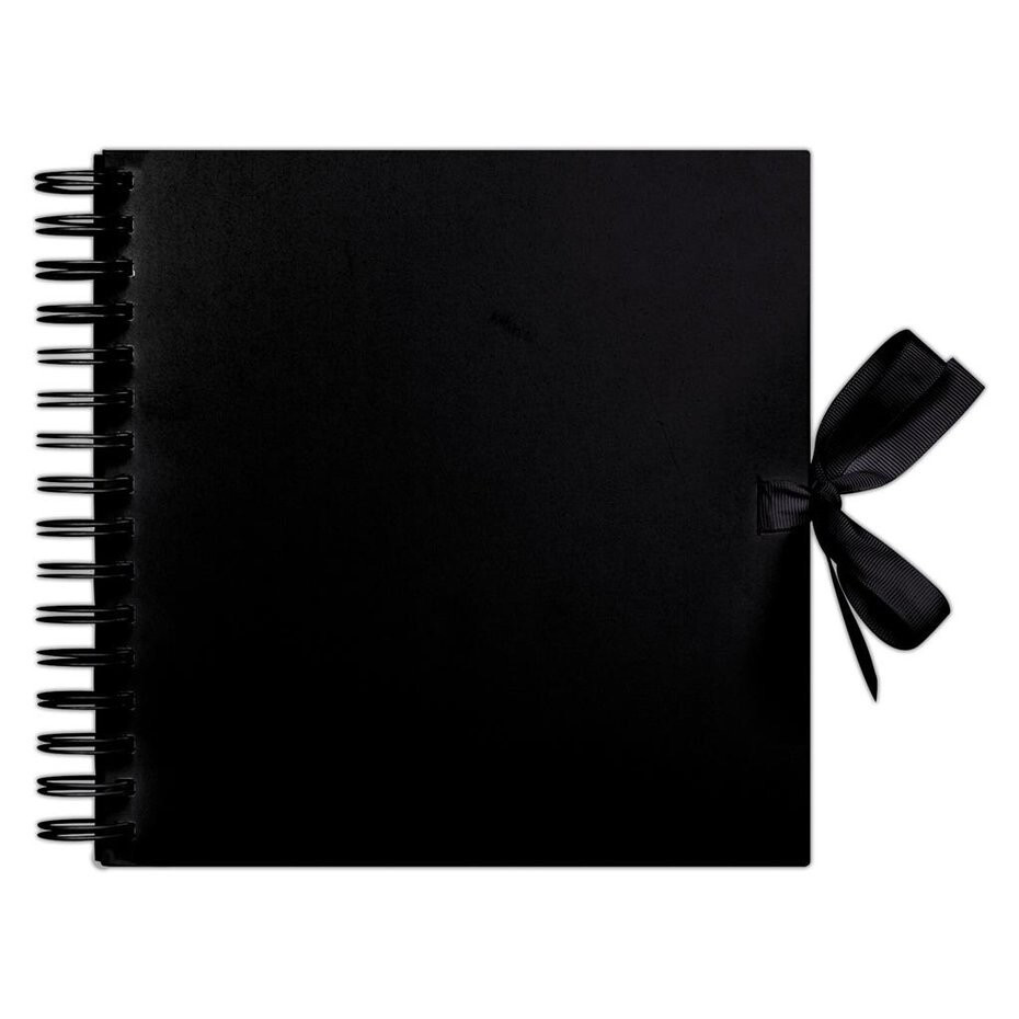 Papermania 8x8 Scrapbook Black