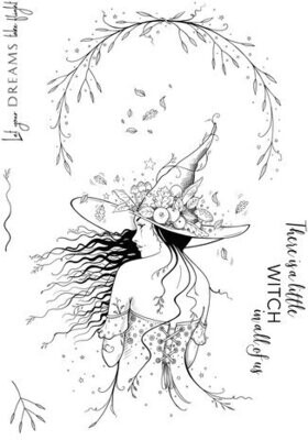Pink Ink Designs Bewitched A5 Clear Stamp
