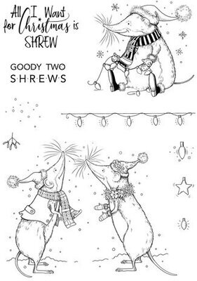 Pink Ink Designs All I want for Christmas is Shrew A5 Clear Stamp