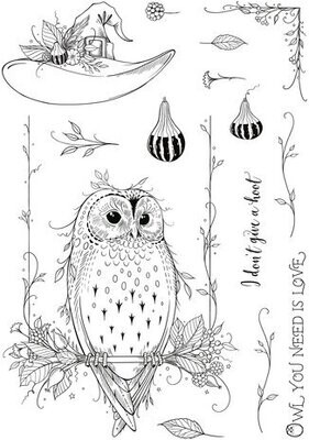 Pink Ink Designs Odette A5 Clear Stamp
