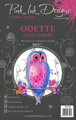 Pink Ink Designs Odette A5 Clear Stamp