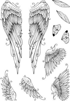 Pink Ink Designs Flying High A6 Clear Stamp