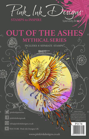 Pink Ink Designs Out Of The Ashes Clear Stamp