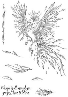 Pink Ink Designs Out Of The Ashes Clear Stamp