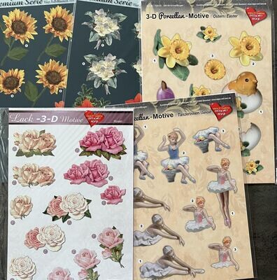 Hearty Crafts Decoupage Sheets