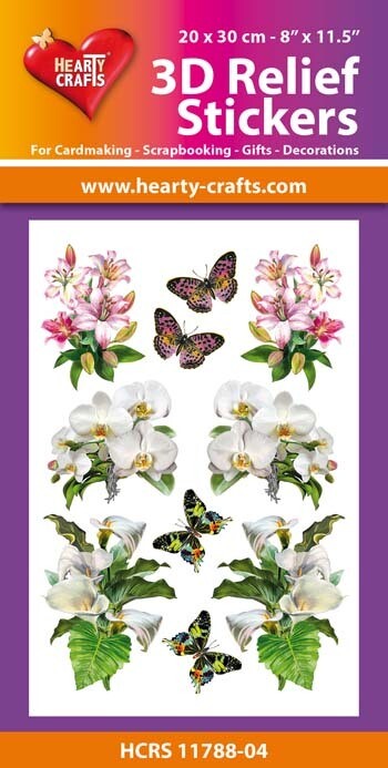 Flowers and Butterflies - 04