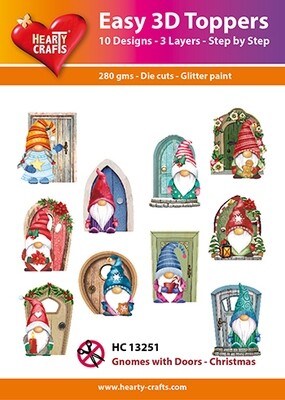 Gnomes with Doors - Christmas