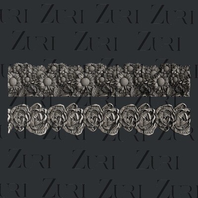 Zuri Mould Floral Borders 1