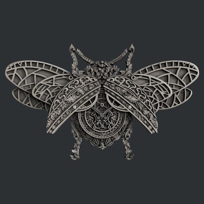 Zuri Mould Steampunk Beetle 2