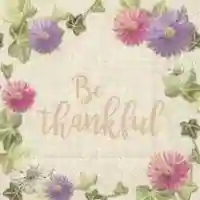 Be Thankful Linen
