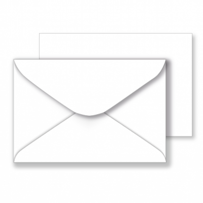 White Envelopes 130gsm