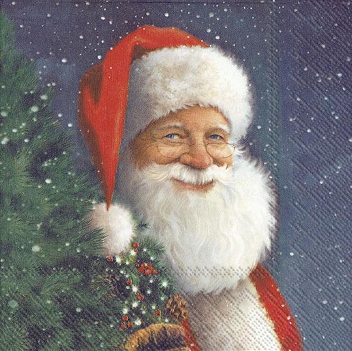 Santa is Waiting for Christmas