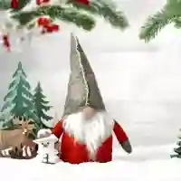 Tomte and Snowman