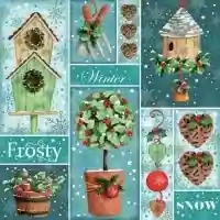 Frosty Winter Collage