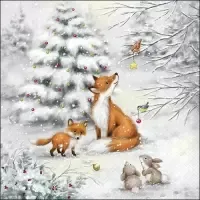 fox in the forest