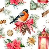 robin on the tree