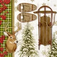 christmas cabin
