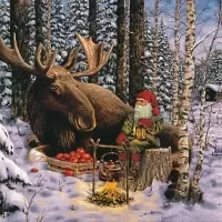 nisse with moose