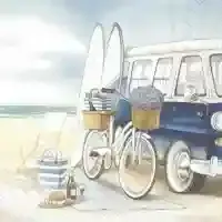 Chill After Surfing