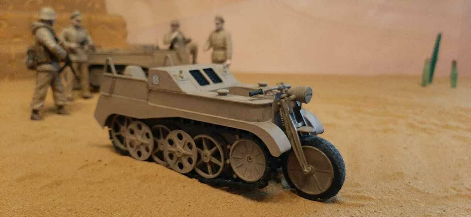 Kleines Kettenkraftrad Typ HK 101 (Bausatz)
