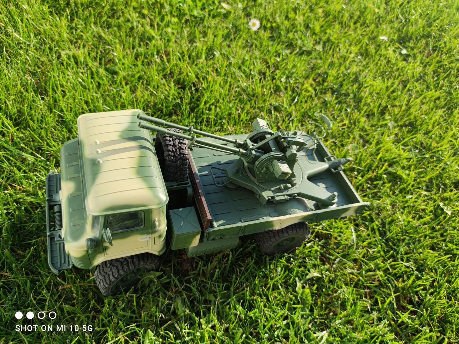 ZU23 Russ. Flak im Maßstab 1:16