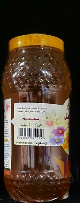عسل ابيض قطفة سمسم 1 ك بلاستيك - اول السواح