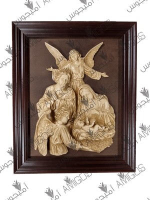 تابلوة الميلاد بورسيلين كبير