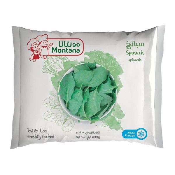 سبانخ 400 جم - مونتانا
