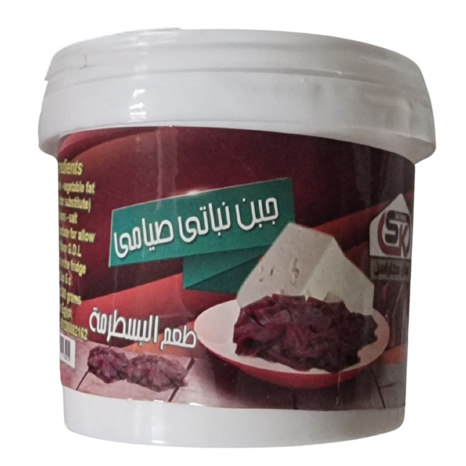 جبنة بطعم البسطرمة 370جم - سان كاراس جبنة بطعم البسطرمة 370جم - سان كاراس