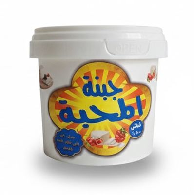 جبنة بالطماطم والريحان 350 جم - المحبة