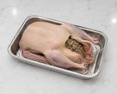 بط بلدي محشي (ارز - فريك ) او روسنو