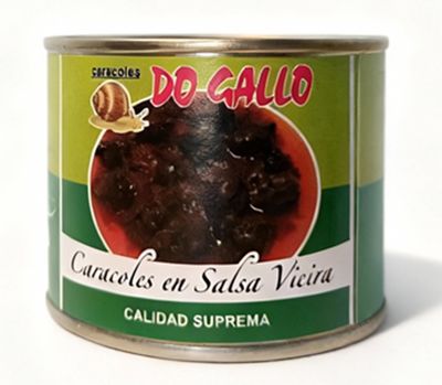 Caracol en salsa de vieira