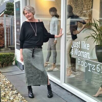 SINGLE LONG BLENDED SKIRT | CHIARICO SINGLE LONG BLENDED SKIRT | CHIARICO