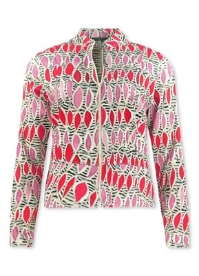 ANOUK JACKET ZIP PRINT BONES | LIZZY&COCO ANOUK JACKET ZIP PRINT BONES | LIZZY&COCO