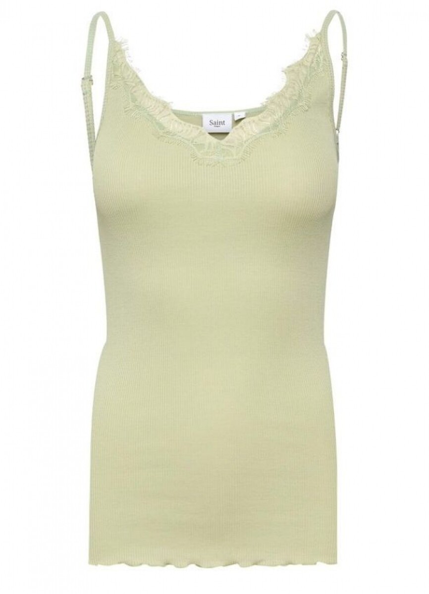 MAYA STRAP TOP CELADON GREEN | SAINT TROPEZ