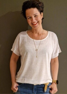 T-SHIRT STRIPE BEIGE/OFFWHITE | 20TO T-SHIRT STRIPE BEIGE/OFFWHITE | 20TO
