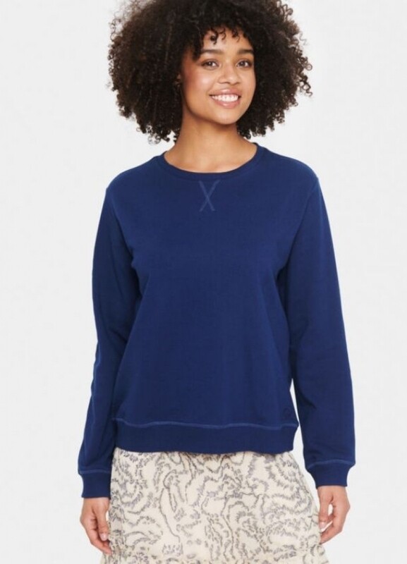 MERKEL SWEATSHIRT MEDIEVAL BLUE | SAINGT TROPEZ