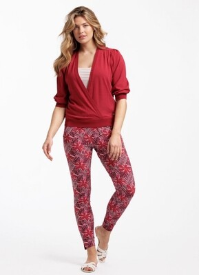 STAIRDOWN TROUSERS FUCHSIA/RED | STUDIO ANNELOES