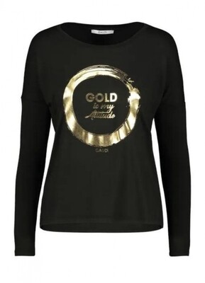 T-SHIRT LANGE MOUW MET OPDRUK | GAUDI T-SHIRT LANGE MOUW MET OPDRUK | GAUDI