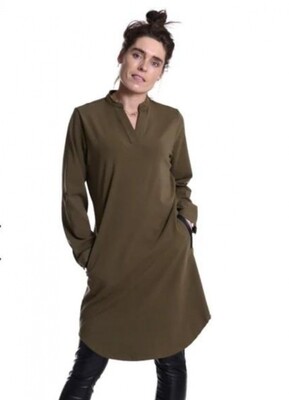 DRESS TUNIC OLIVE | SNEAKERDRESSES