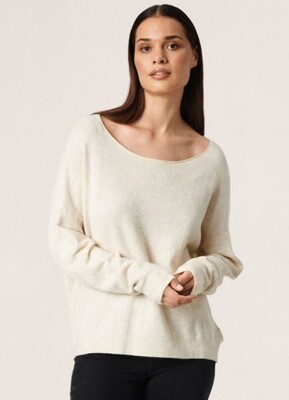 GALINDA KNIT PULLOVER SALIE MELANGE | SOAKED IN LUXURY GALINDA KNIT PULLOVER SALIE MELANGE | SOAKED IN LUXURY