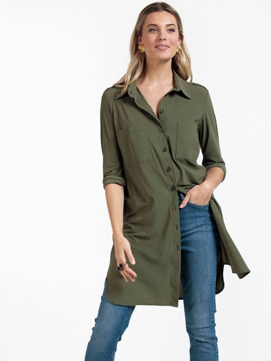 WOOPY UNIFORM BLOUSE ARMY | STUDIO ANNELOES