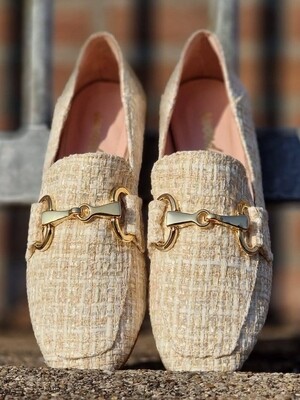 201300 LOAFERS BEIGE | SWOODIES
