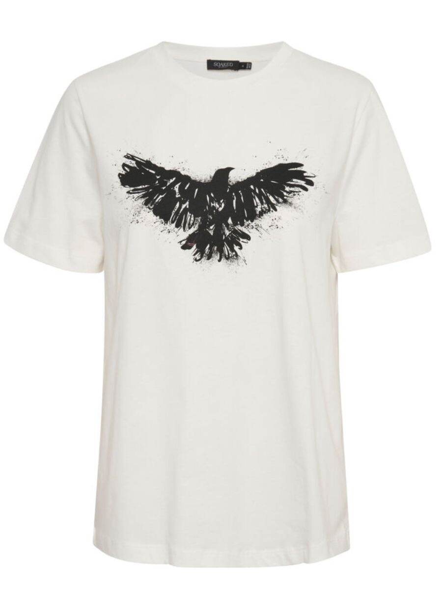 30406535 EAGLE T-SHIRT BROKEN WHITE | SOAKED IN LUXURY