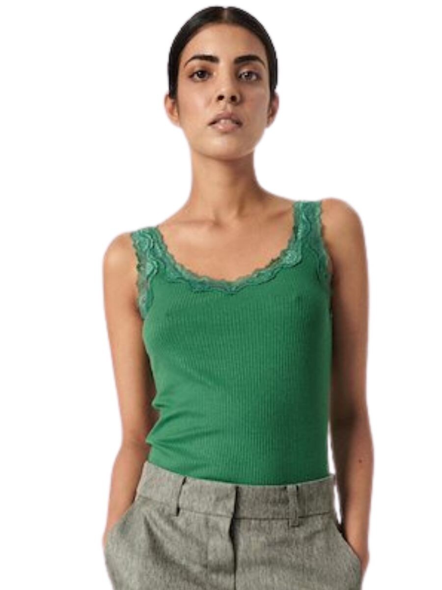 LEANDRA TOP FOLIAGE GREEN | SOAKED IN LUXURY