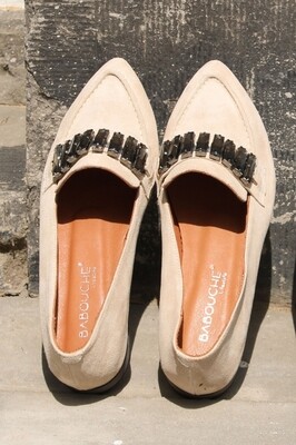 G4614-2 LOAFERS BEIGE | BABOUCHE